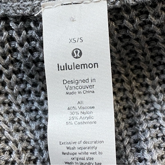 Lululemon Softer Still Cashmere Wrap - XS/Small - Picture 9 of 10